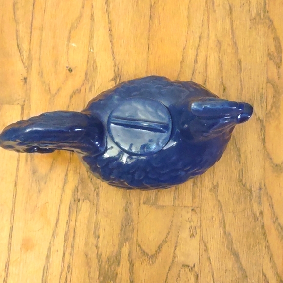 Clay City Pottery Blue Hen Tea Pot - Picture 5 of 11